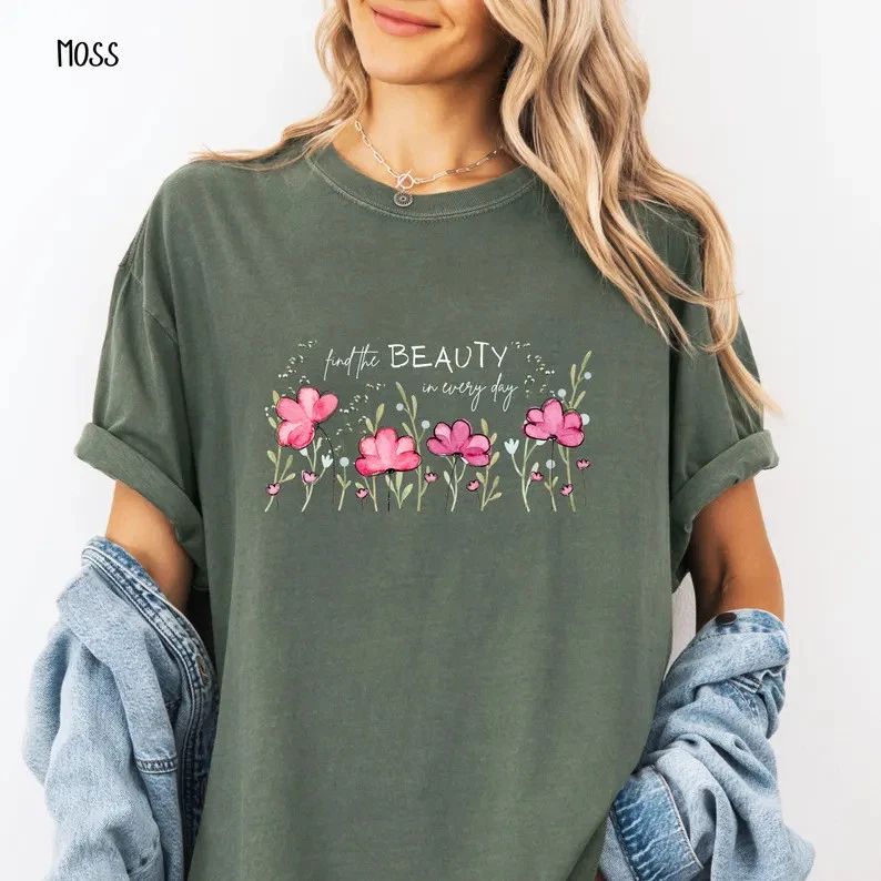 Cottagecore Comfort Tee Plus Size Aesthetic Shirt Soft Cotton