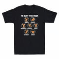 I'm Busy This Week Funny Chihuahua Puppy Schedule Dog Lovers Gift Men's T-Shi...