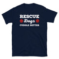 Rescue Dogs Cuddle Matter Pet Lover Parents Gift Short-Sleeve Unisex T-Shirt