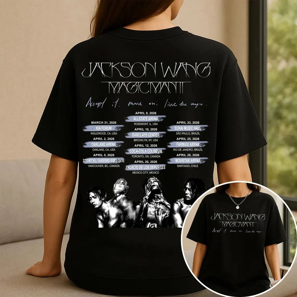 Magic Man Tour Style Graphic T Shirt Asian Pop Concert Vibe Unisex Tee Gift