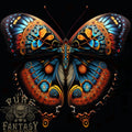 Fantasy Butterfly Design Mens T-Shirt 100% Cotton