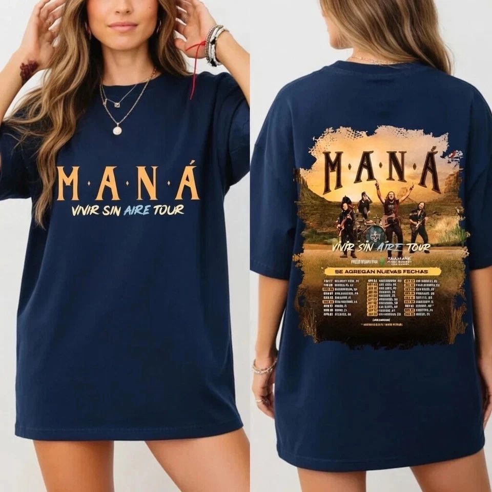 Latin Rock Tour 2026 Concert T Shirt Unisex Soft Music Fan Gift Tee Style