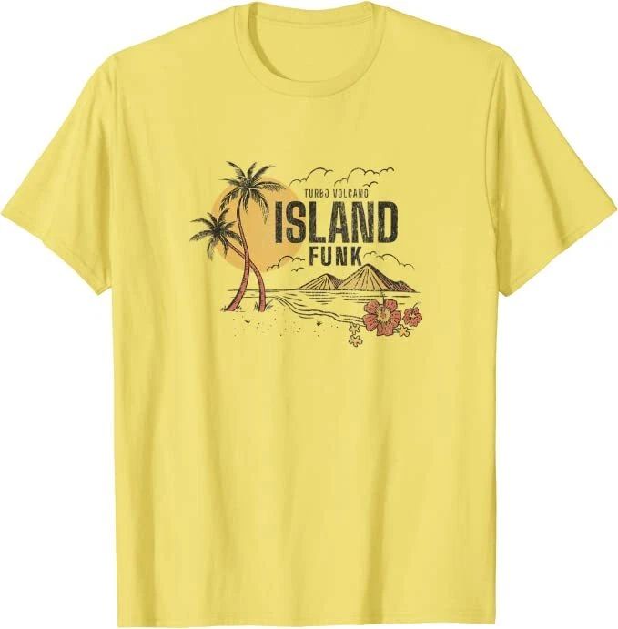 Turbo Volcano “Island Funk Palm Trees” Vintage Beach T-Shirt *NEW 10 Colors*