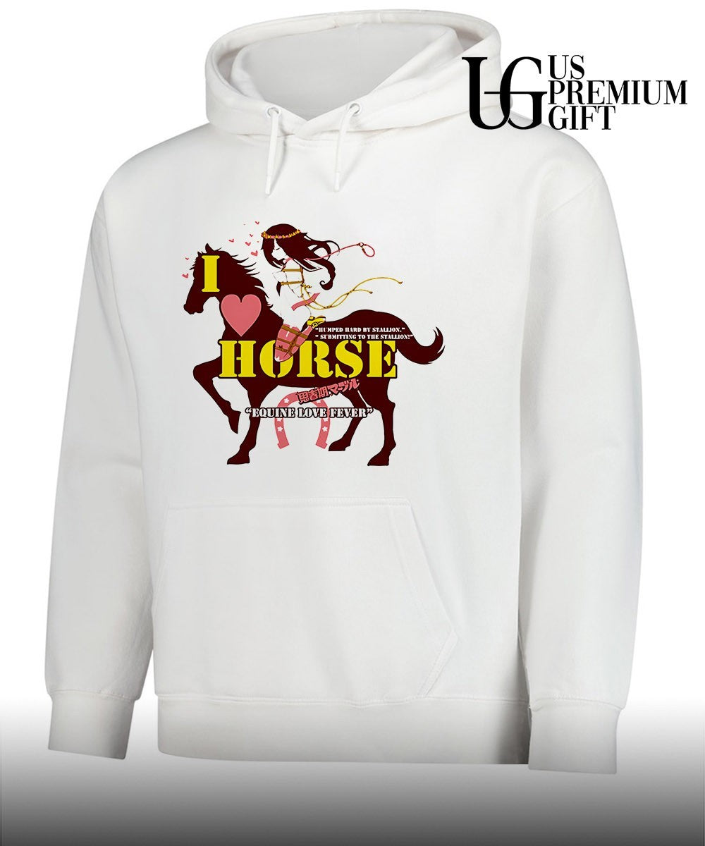 I love Horse Humped Hard by Stallion Japanese shirt