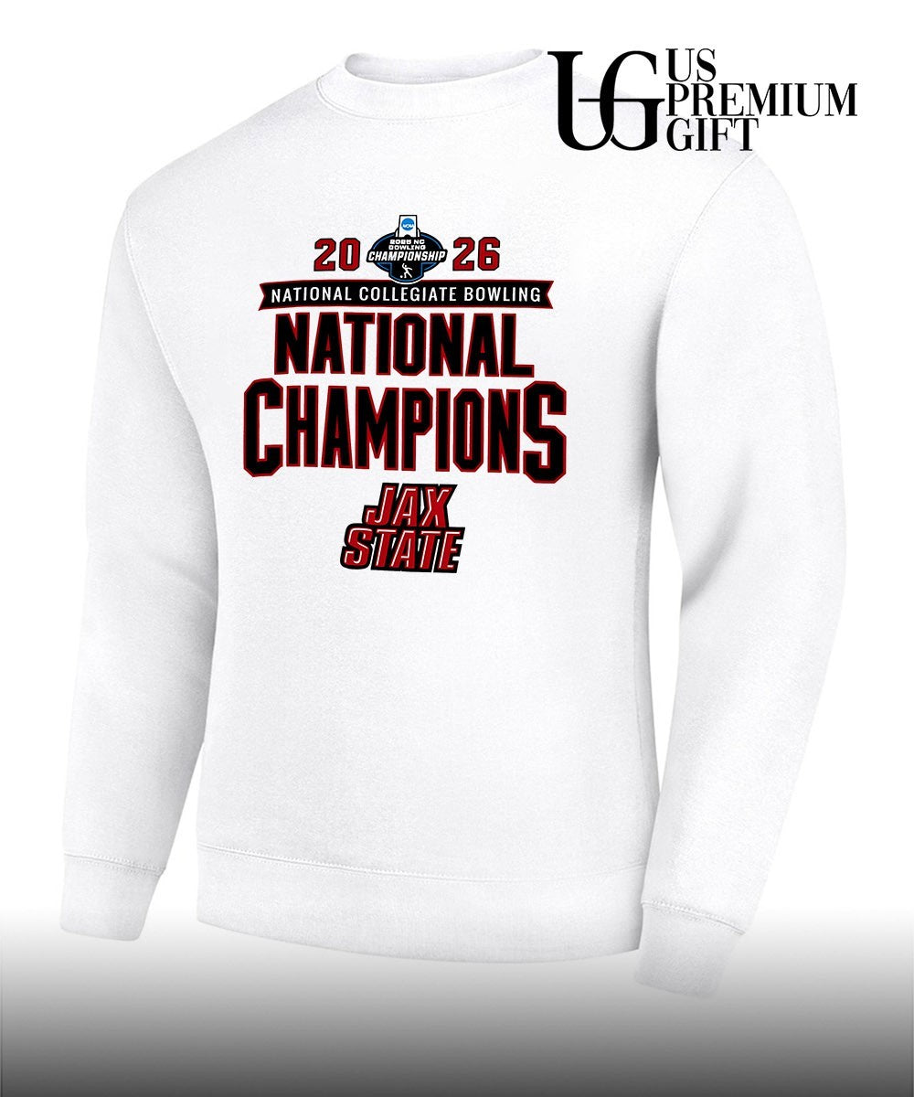 Jacksonville State Gamecocks 2026 NCAA Bowling National Champions shirt