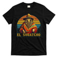Vintage El Squatcho Bigfoot Retro Saquatch T-Shirt