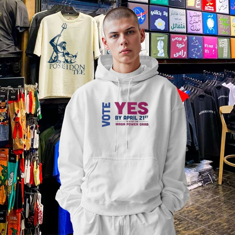Virginia Redistricting Election 2026 Vote Yes By April 21st Maga Power Grab T-shirt