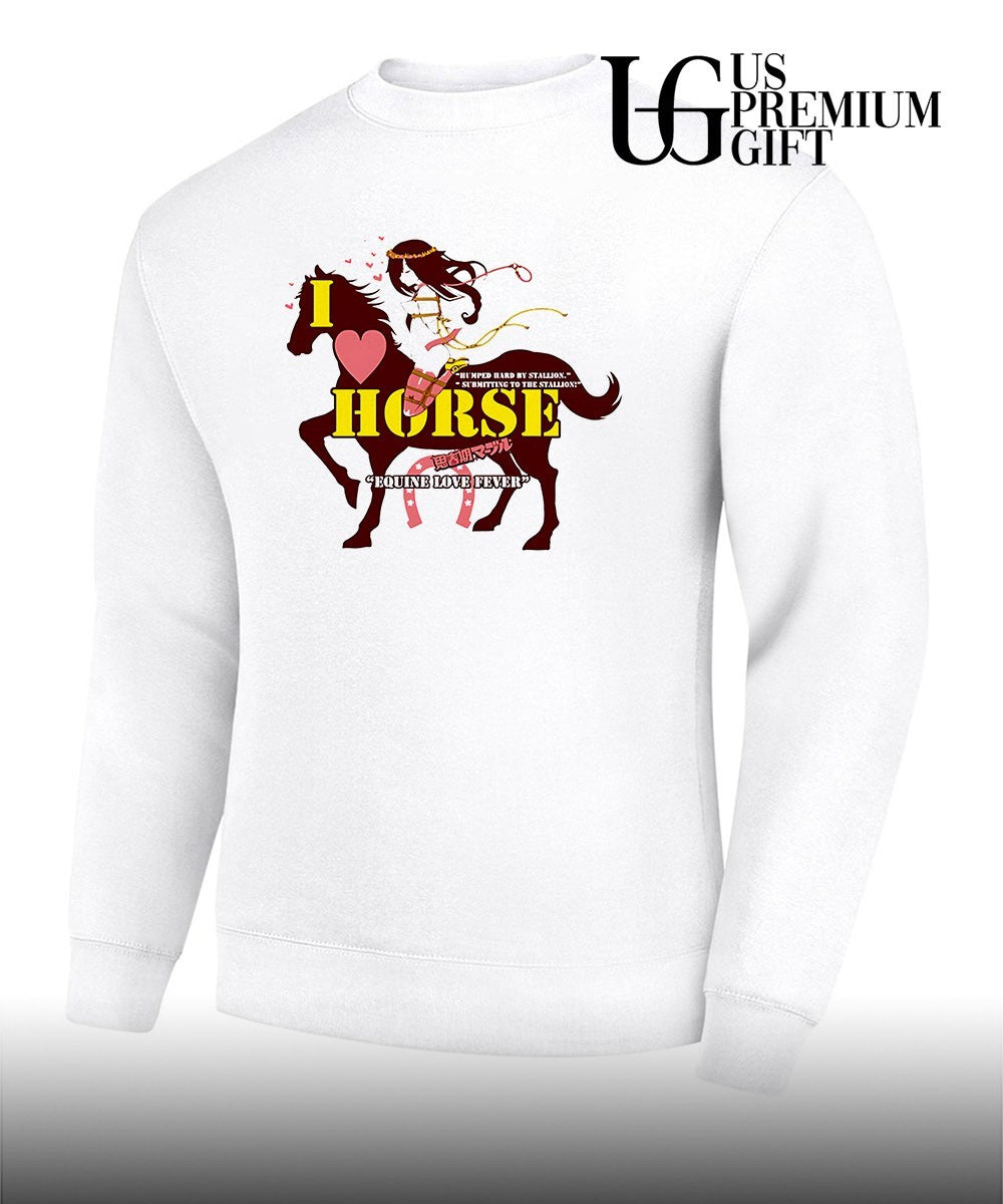 I love Horse Humped Hard by Stallion Japanese shirt