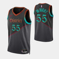 washington wizards #55 delon wright 2023-24 city edition swingman jersey