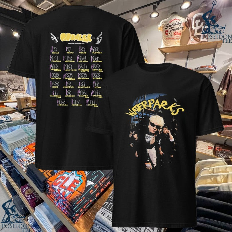 Waterparks Junkyard Photo Tour T-shirt