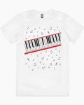 Beat It Piano Keys T-Shirt