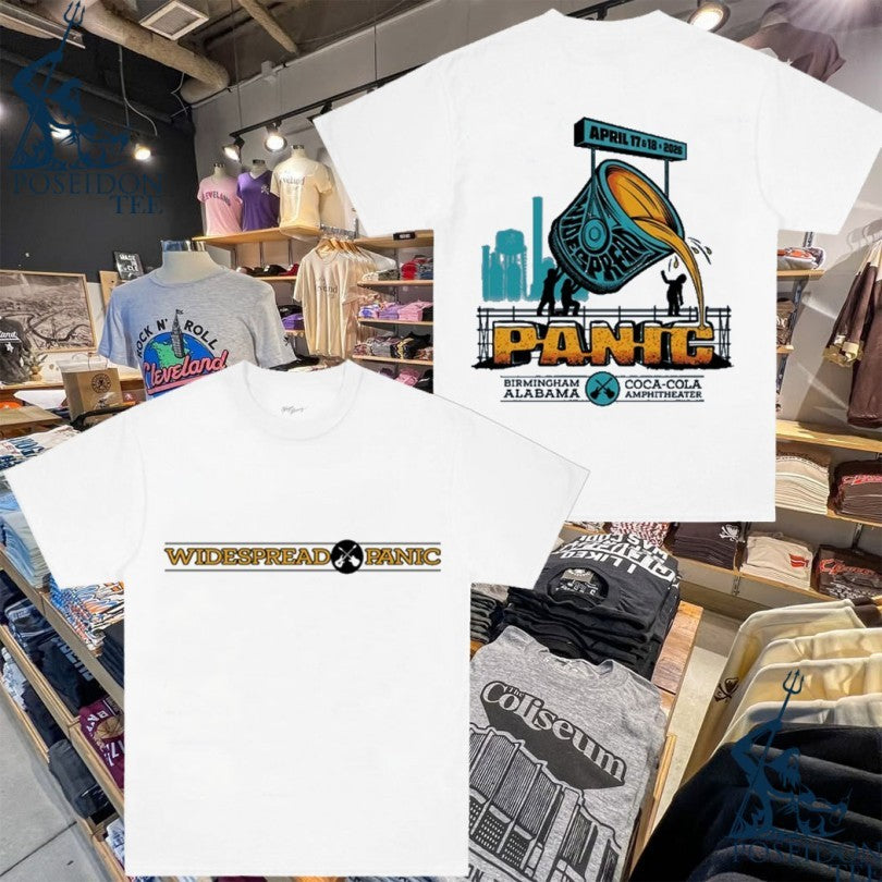 Widespread Panic In Birmingham Al On Apr 17-18 2026 Tour T-shirt