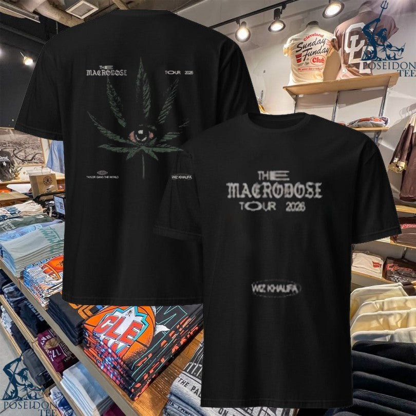 Wiz Khalifa Macrodose Seeing Eye Leaf T-shirt