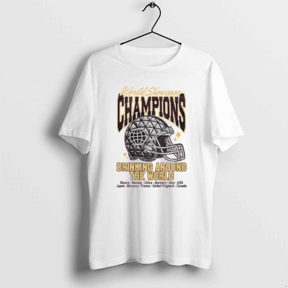 World Showcase Champions Tee Kc Variant Men T Shirts