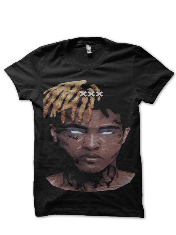 Xxxtentacion Black Half Sleeve T-Shirt Style009