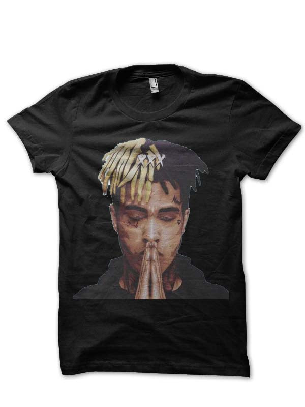 Xxxtentacion Black Half Sleeve T-Shirt Style010