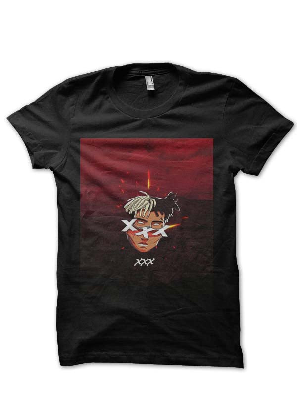 Xxxtentacion Black Half Sleeve T-Shirt Style006