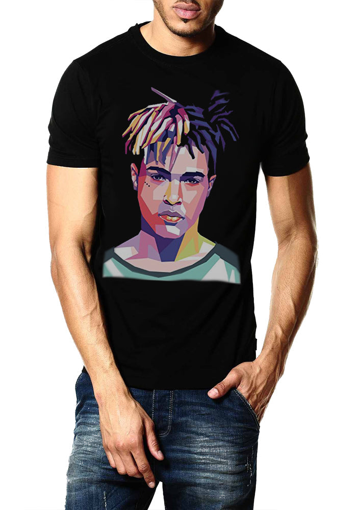 Xxxtentacion Half Sleeve Black T-Shirt Style009