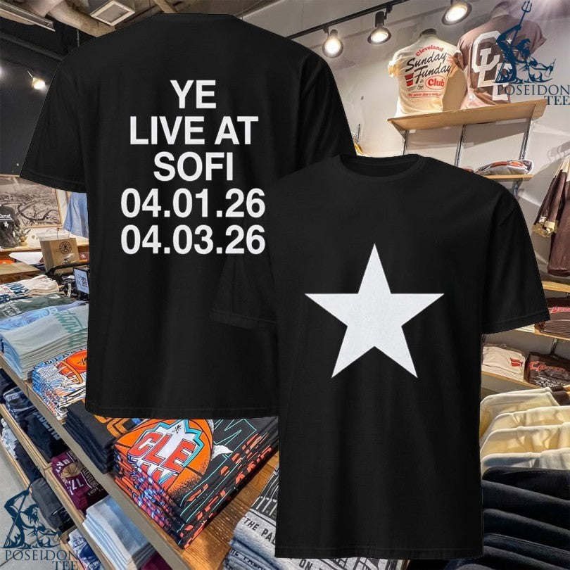 Ye Kanye West Bully Album Live At Sofi Stadium April 1 3 2026 T-shirt