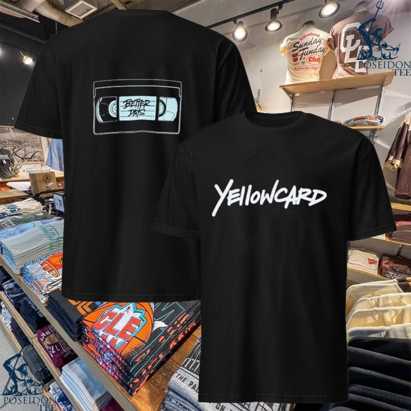 Yellowcard Band Better Days T-shirt
