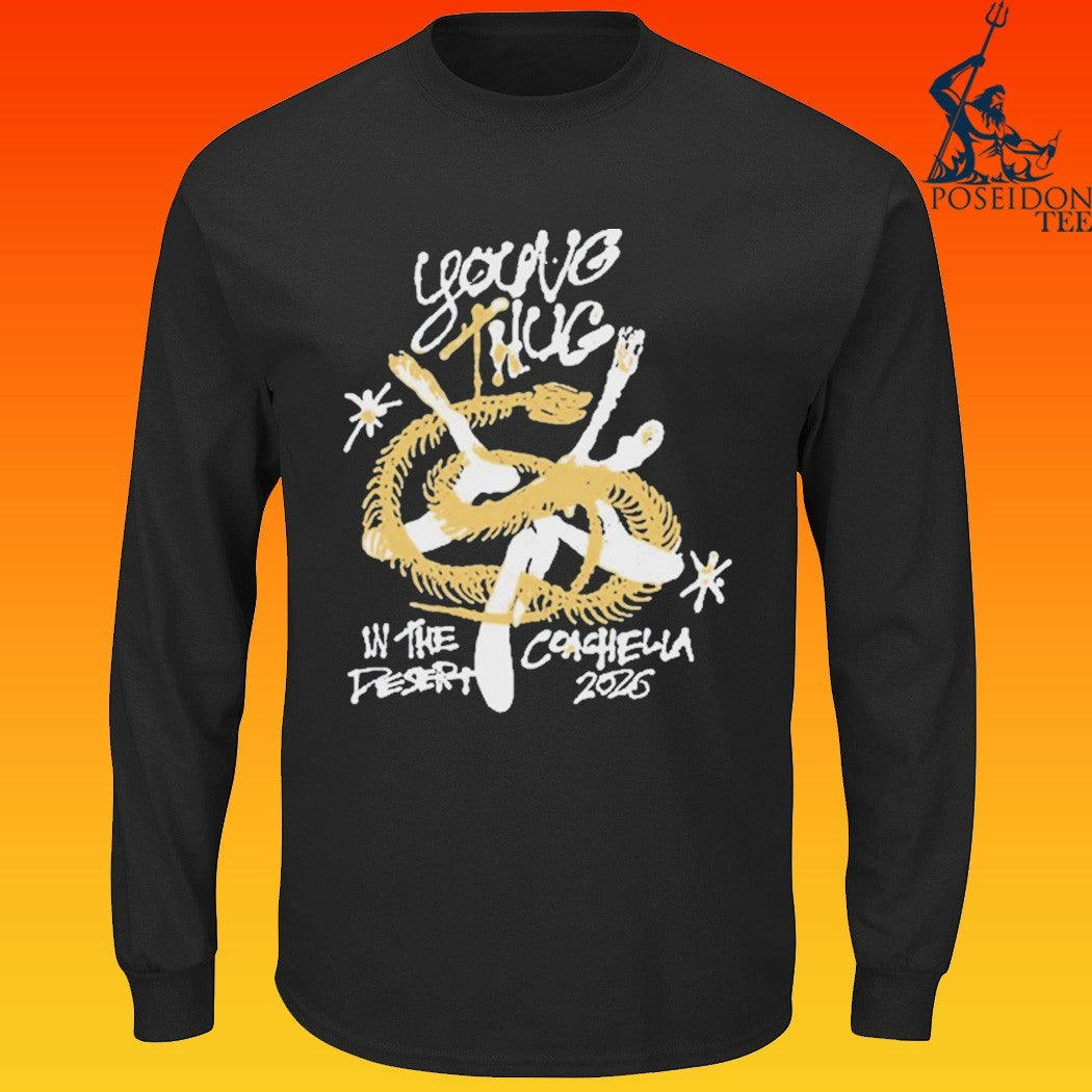 Young Thug In The Desert Coachella 2026 T-shirt